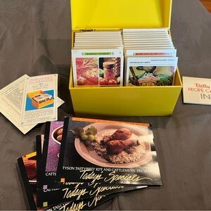 Betty Crocker recipe card library